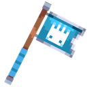 Faction Flag - Solidified (Aqua Axolotls)