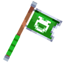 Faction Flag - Solidified (Green Geckos)