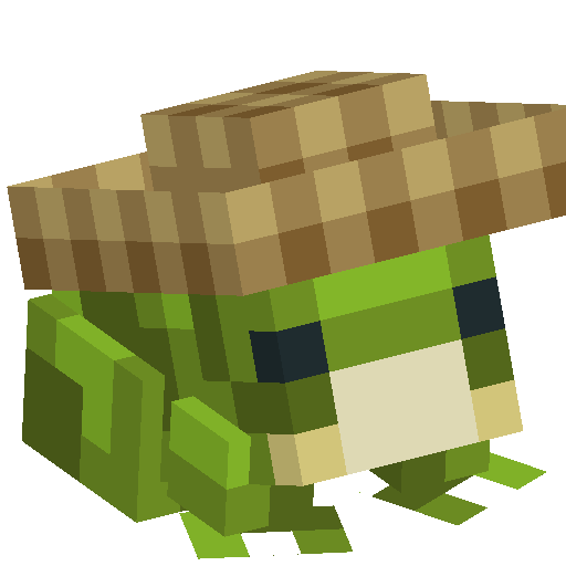 Frog Friend (Straw Hat)