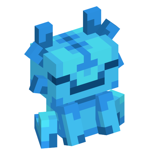 Faction Plushy (Aqua Axolotl Plushy)